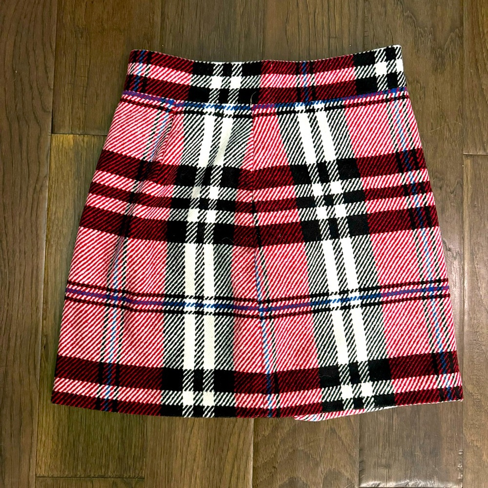 Topshop Plaid Skirt